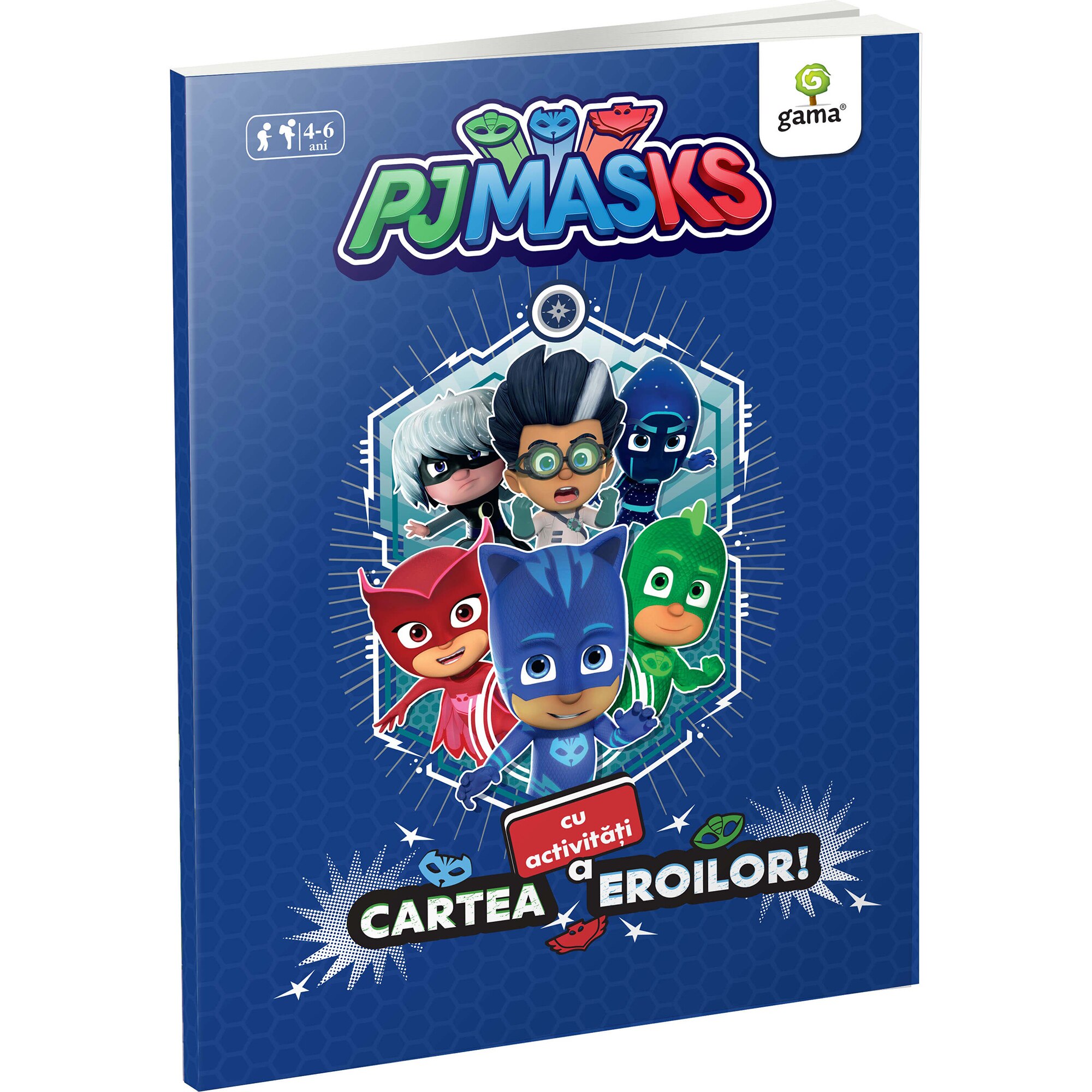 PJ Masks: cartea cu activitati a eroilor